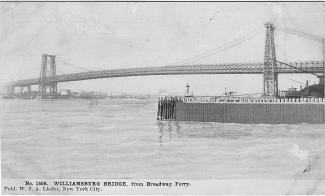 Williamsburg Bridge Broadway Ferry