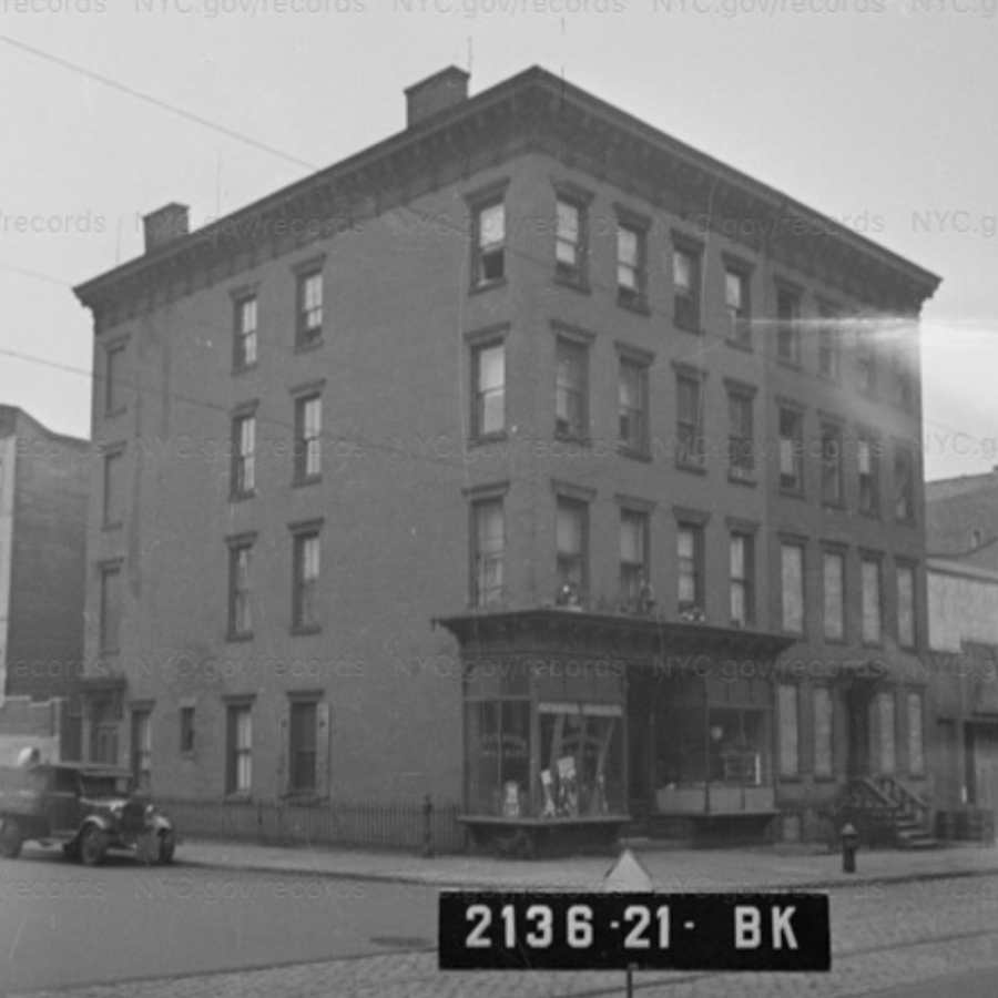 402 Berry Street, 1940 tax photo.